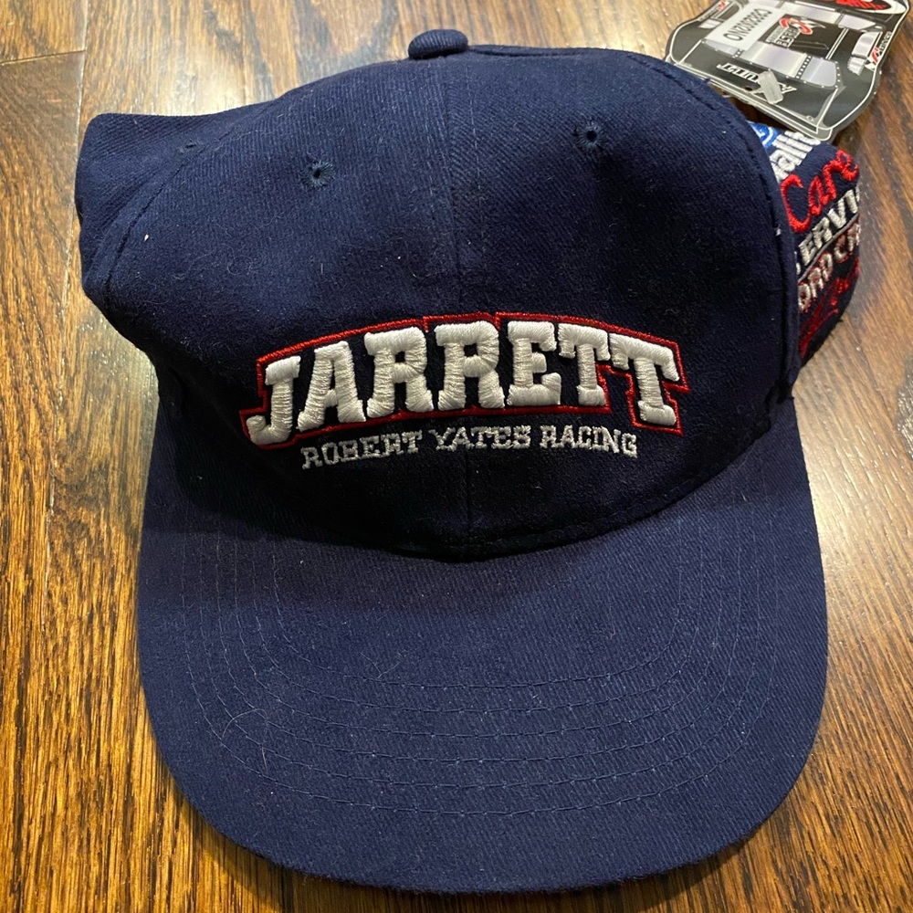 NWT Jarrett Robert Yates Racing 88
Nascar‎ Hat Cap Blue Adult Strap back B6D